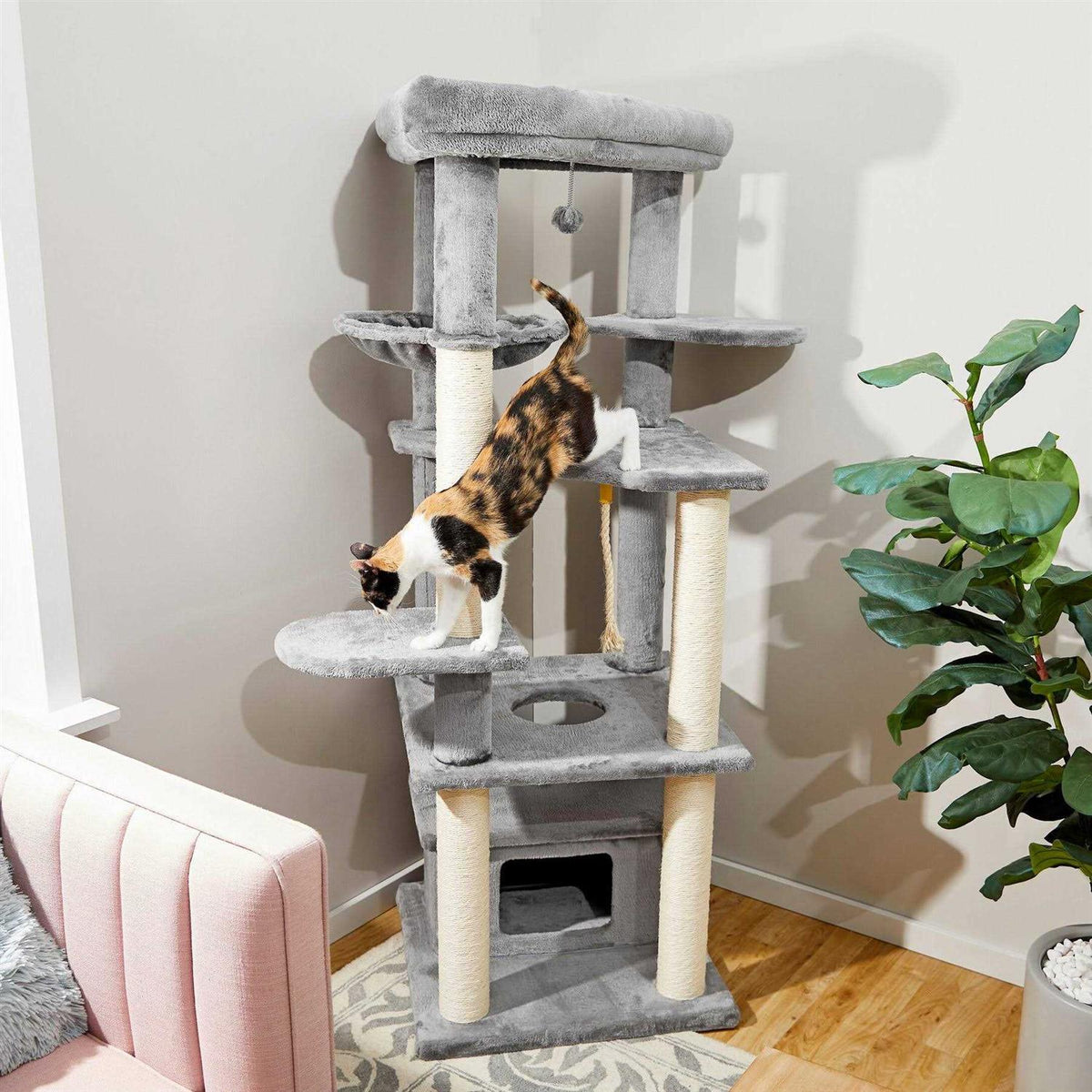 65-in XXL Heavy Duty Cat Tree K90682
