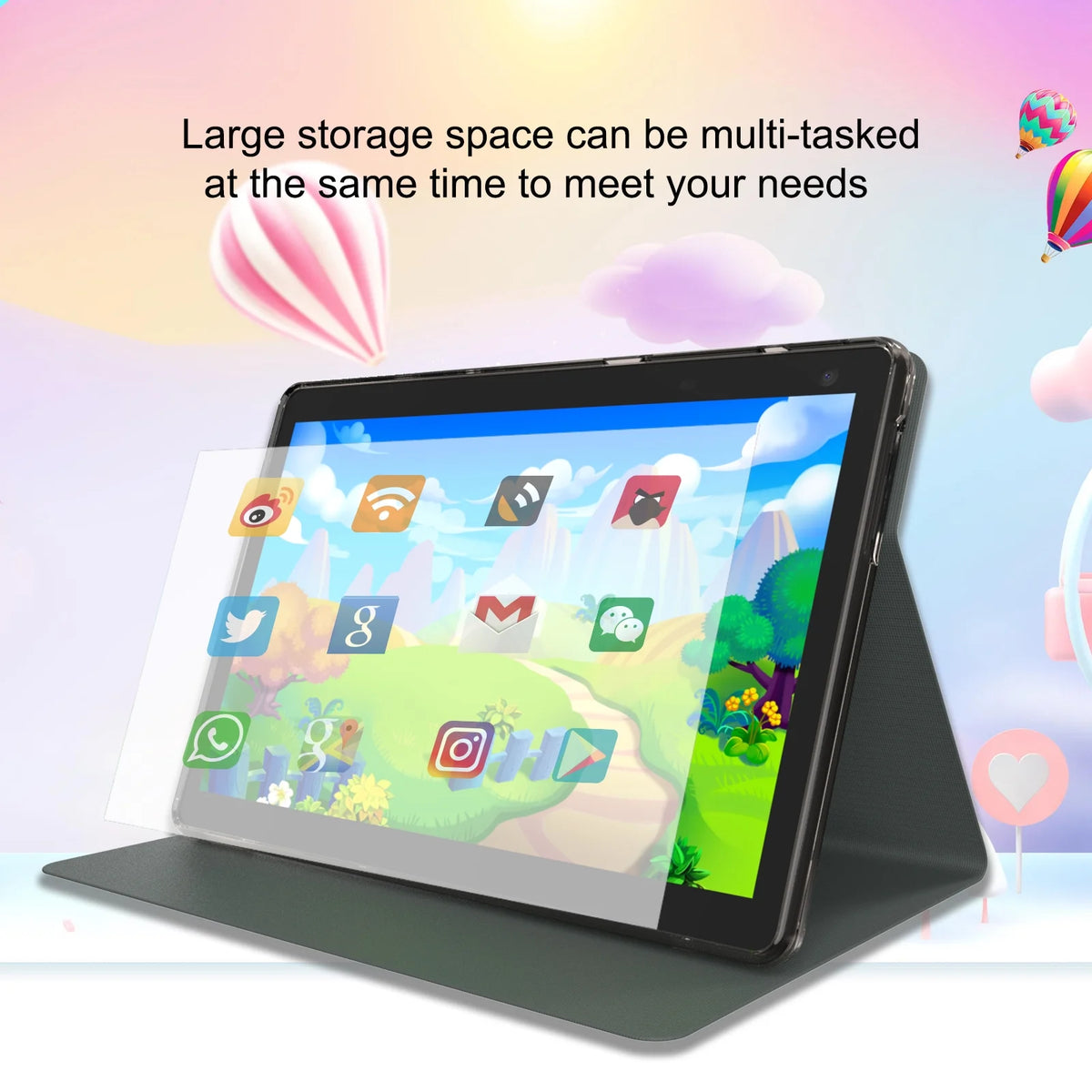 10.1" Quad-Core 2GB RAM 32GB Storage Kids Tablet O4230