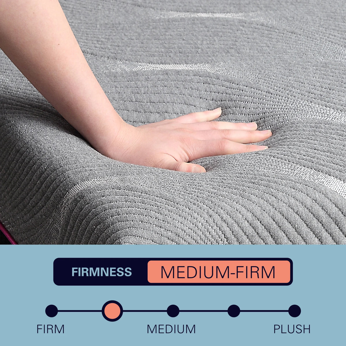 Twin XL Size 3-Layer Talalay Latex Foam Mattress C96254