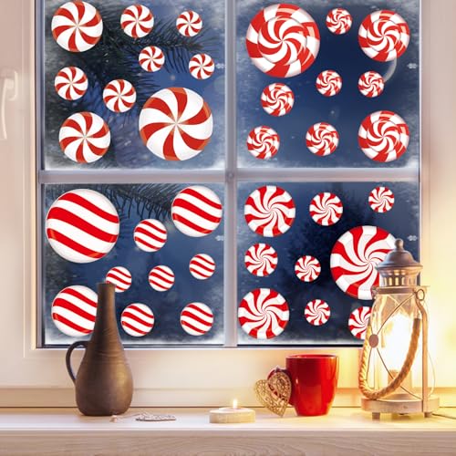 Glitter Blue Snowflake Window Clings Q836199