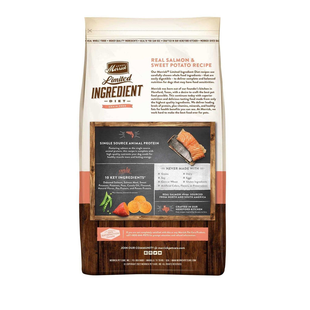Grain Free Salmon Sweet Potato Dry Dog Food Y3497