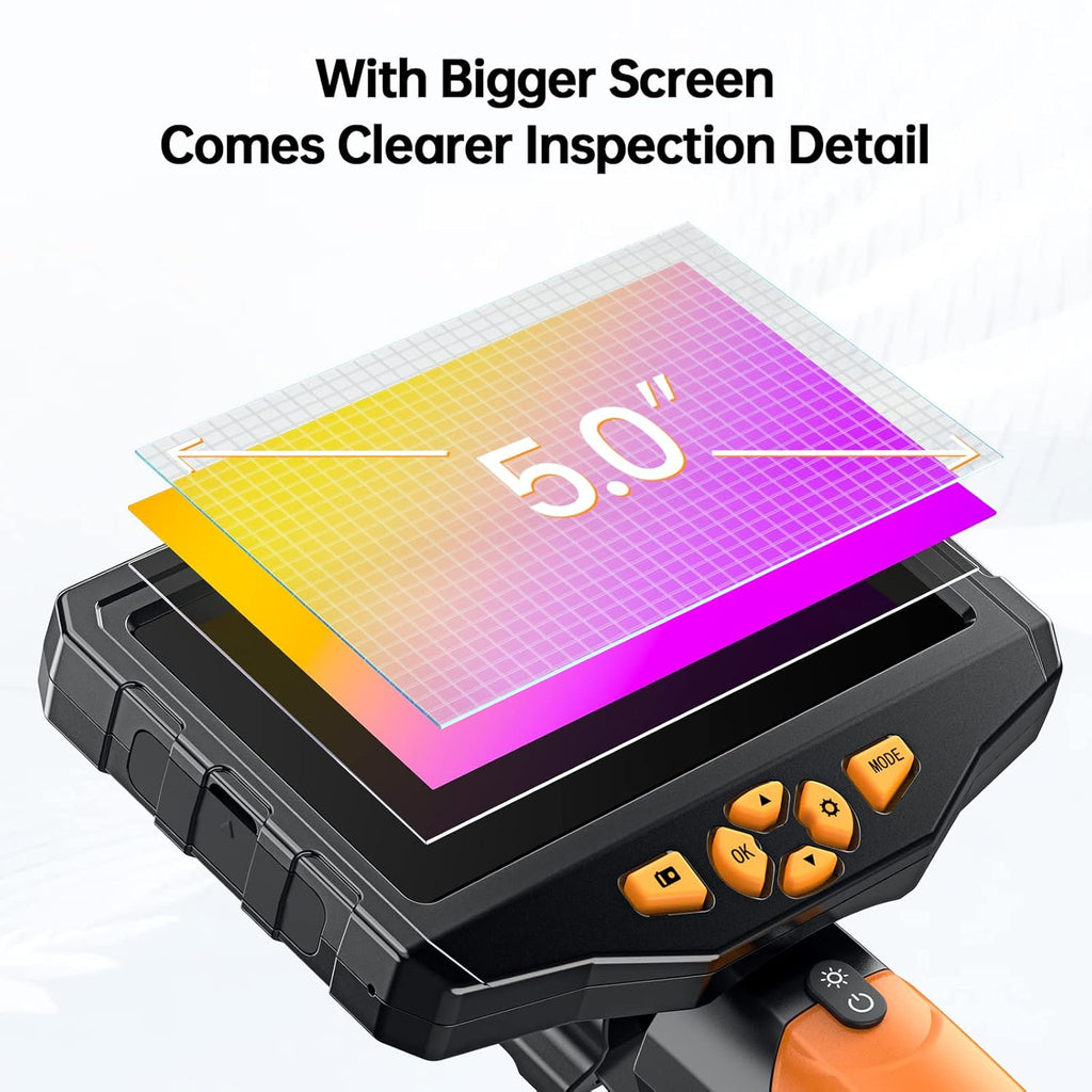 Handheld Borescope Inspection Camera with Screen P386