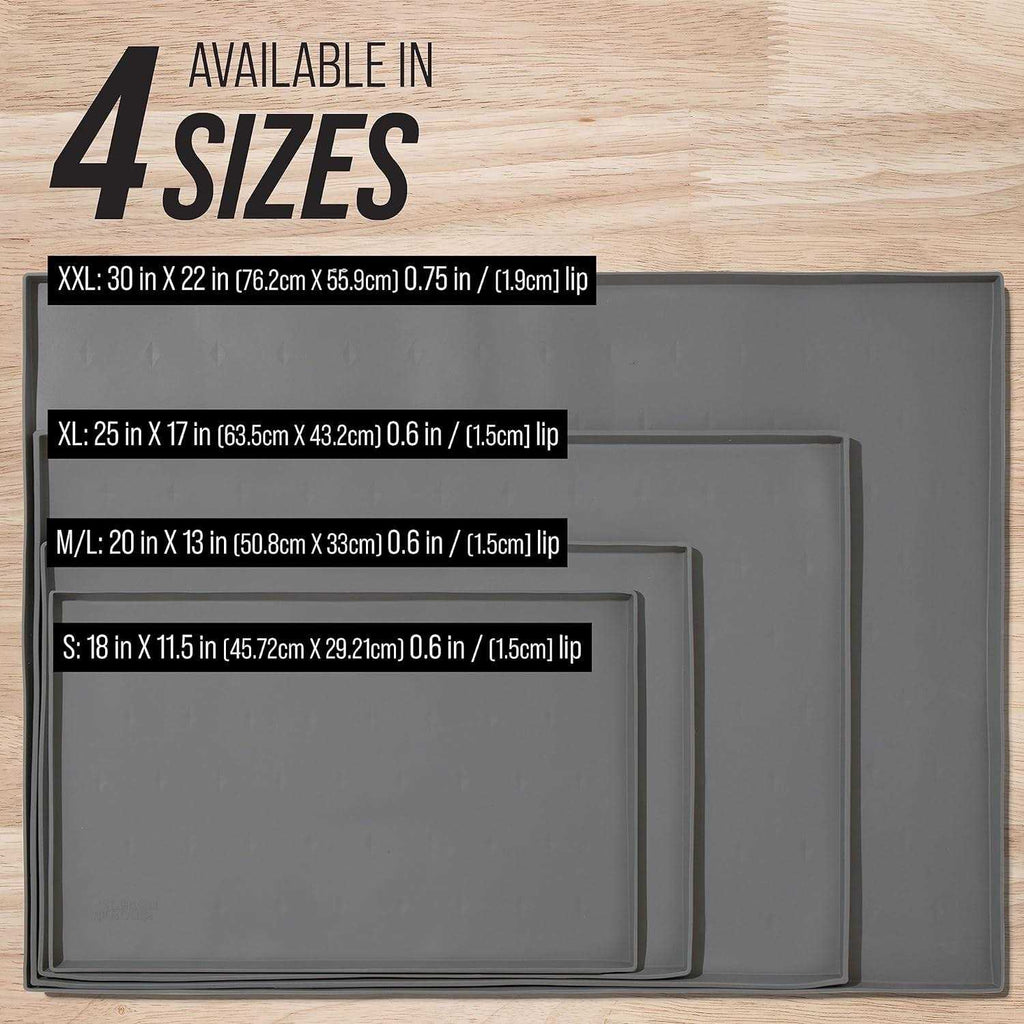 Splash Mat Dog Food Mat with Tall Lip O2383