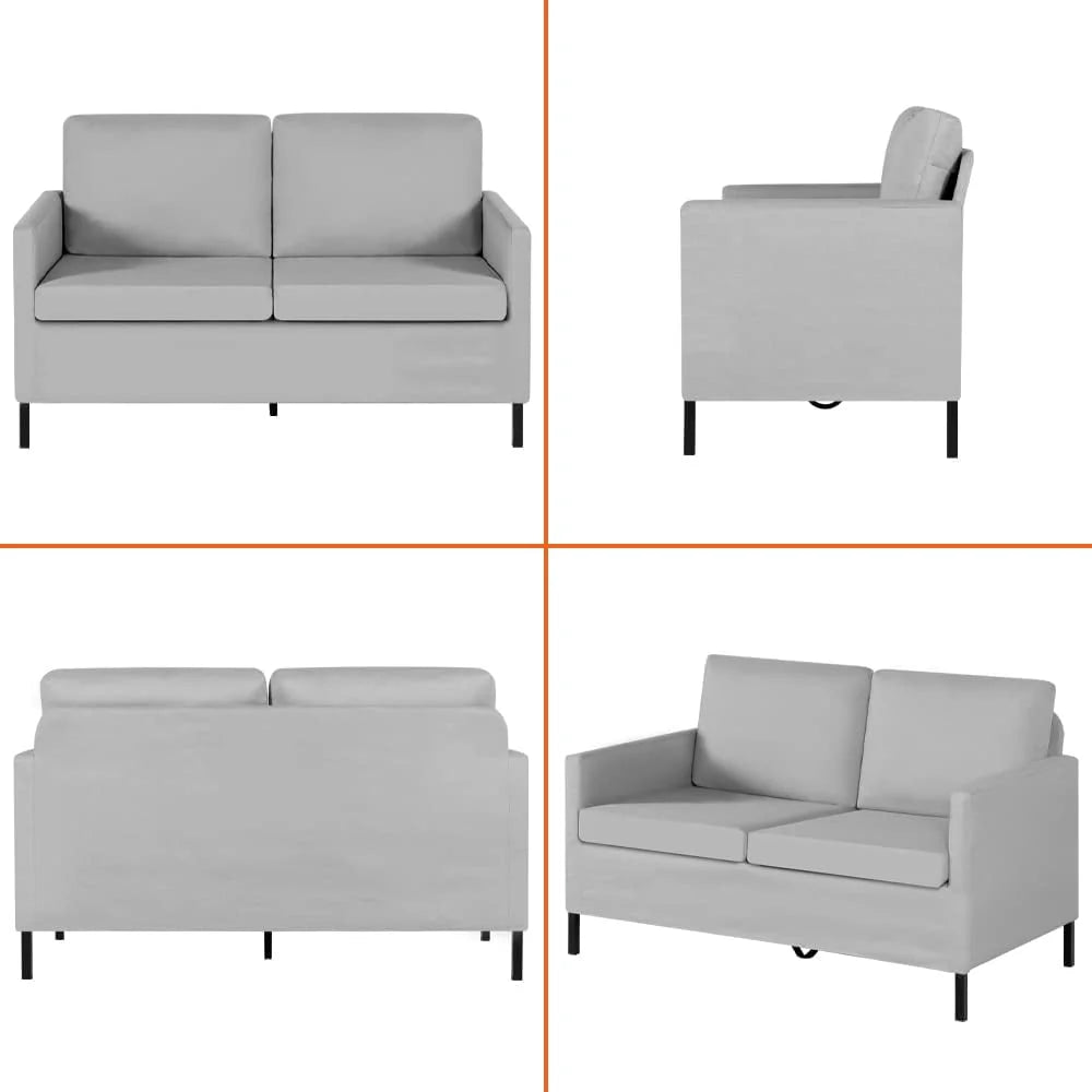 Fabric Modern Loveseat Sofa Couch G1235