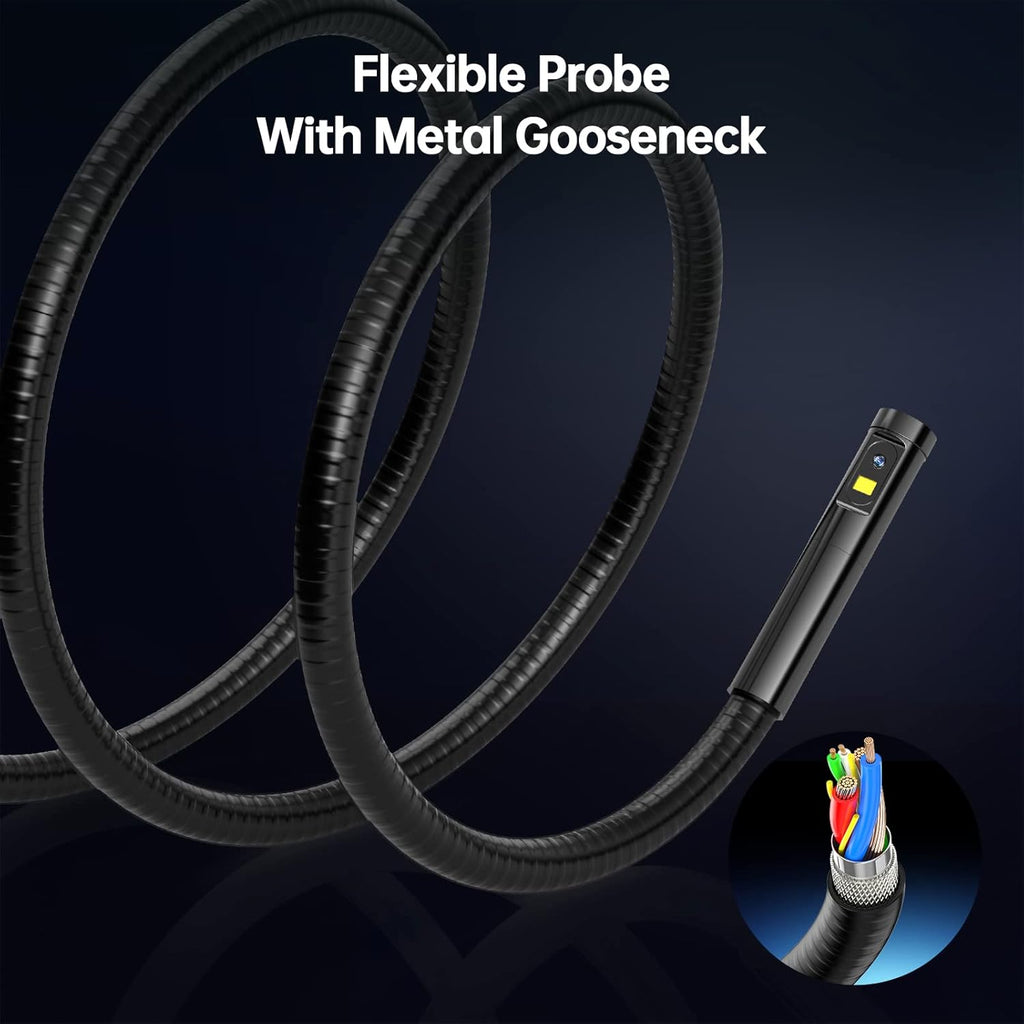Handheld Borescope Inspection Camera with Screen P386