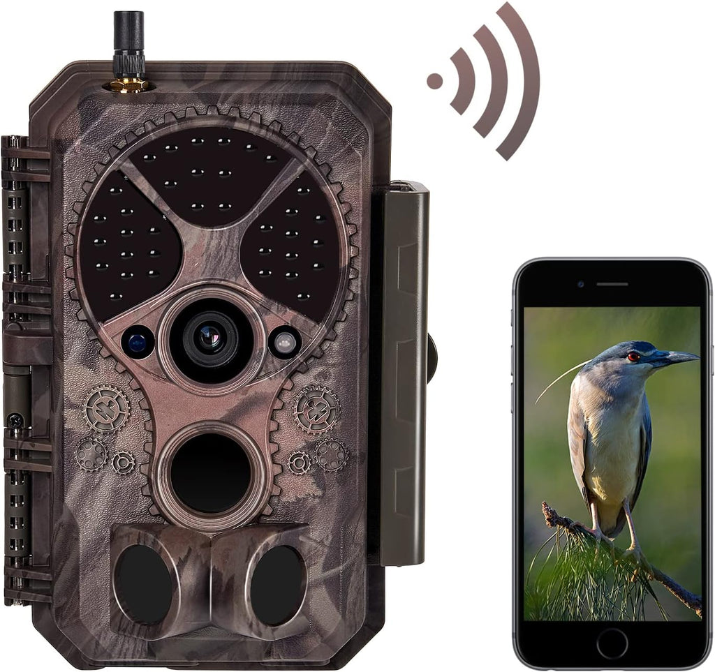 Wireless 32MP 1296P Trail Camera with Night Vision M4457