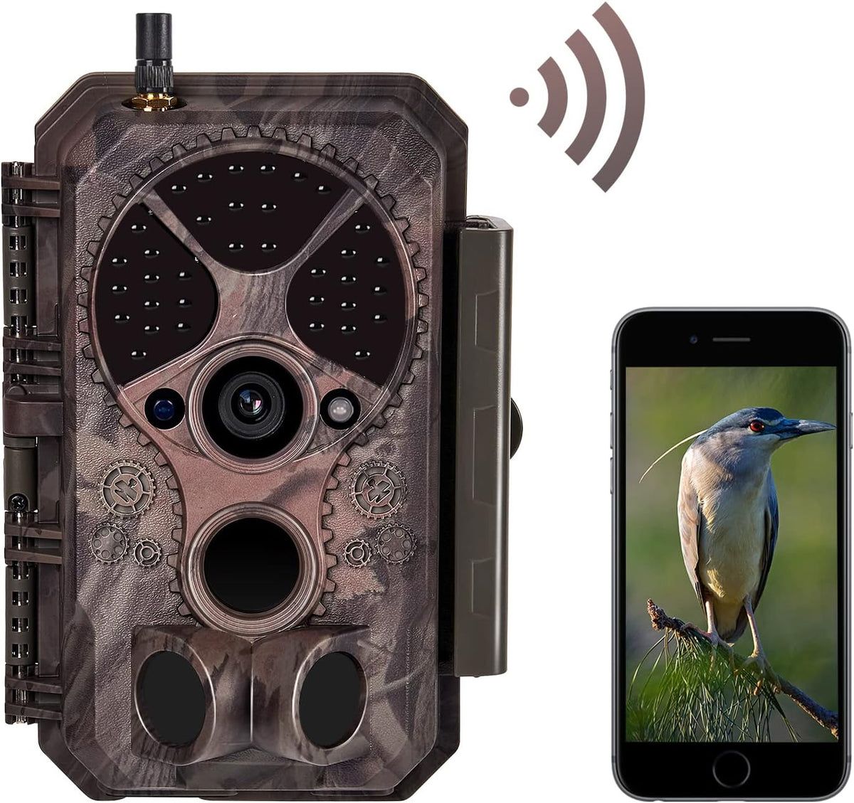 Wireless 32MP 1296P Trail Camera with Night Vision M4457