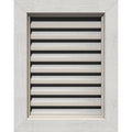Primed Functional Vertical Gable Vent W9670