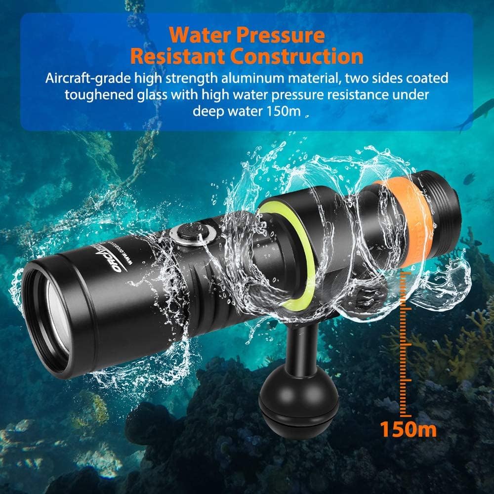 1200 Lumen Scuba Diving Video Light B891