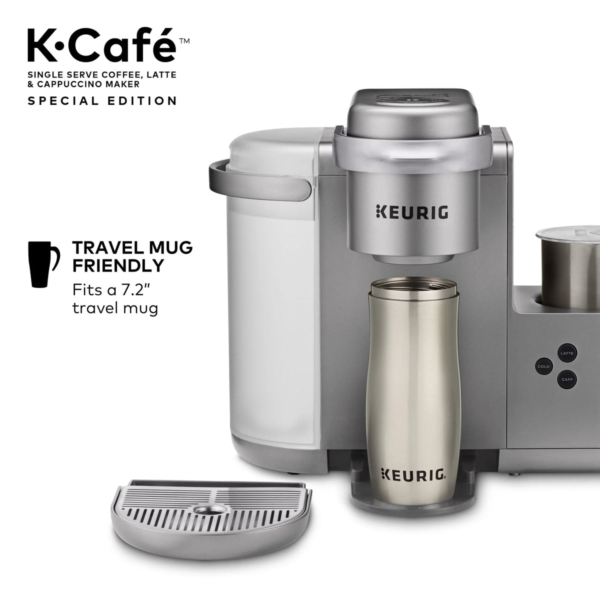 Single Serve Coffee Latte and Cappuccino Maker C550565