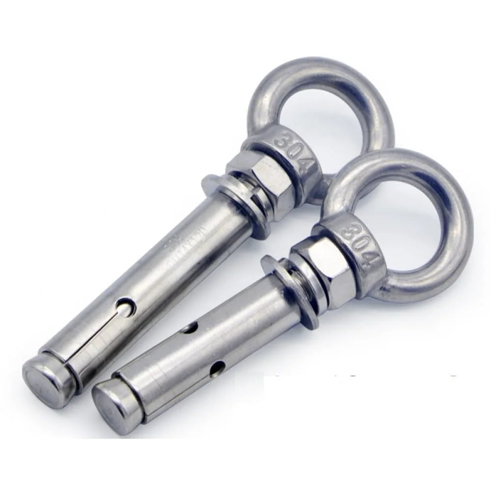 304 Stainless Steel Lifting Eye Bolt M12x100mm Q92423