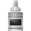 30 Electric Range and 30 Range Hood I160
