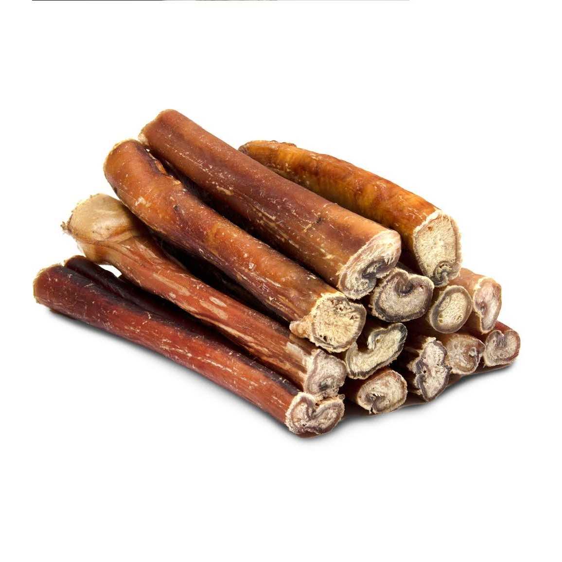Braided Bully Sticks for Dogs Natural Beef Bones U262029