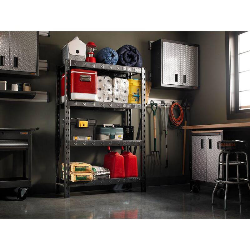 4-Tier Welded Steel Storage Shelving Unit I9484