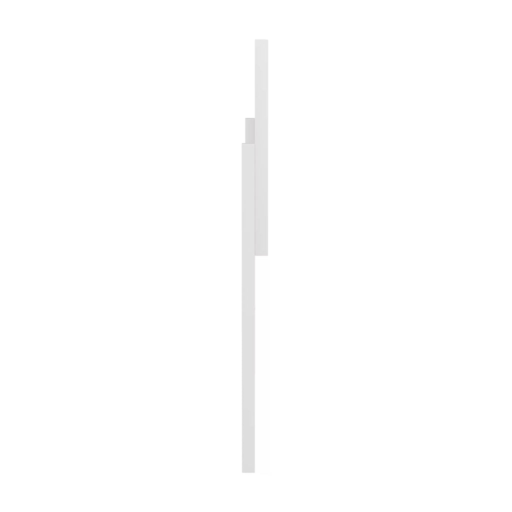 White Wood and Cane Panel Full/Queen Headboard F605