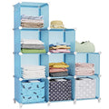 9 Cube Black Storage Organizer F306237