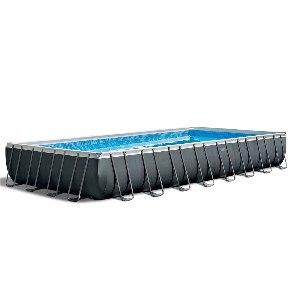 32ft x 16ft x 52in Rectangular Swimming Pool and Maintenance Kit G35155