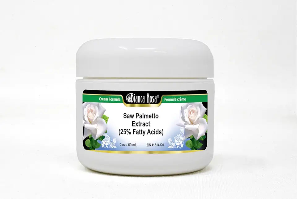 Saw Palmetto Extract 25% Fatty Acids Cream 2 oz H5978