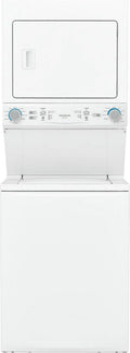 White Electric Washer Dryer Laundry Center W290541
