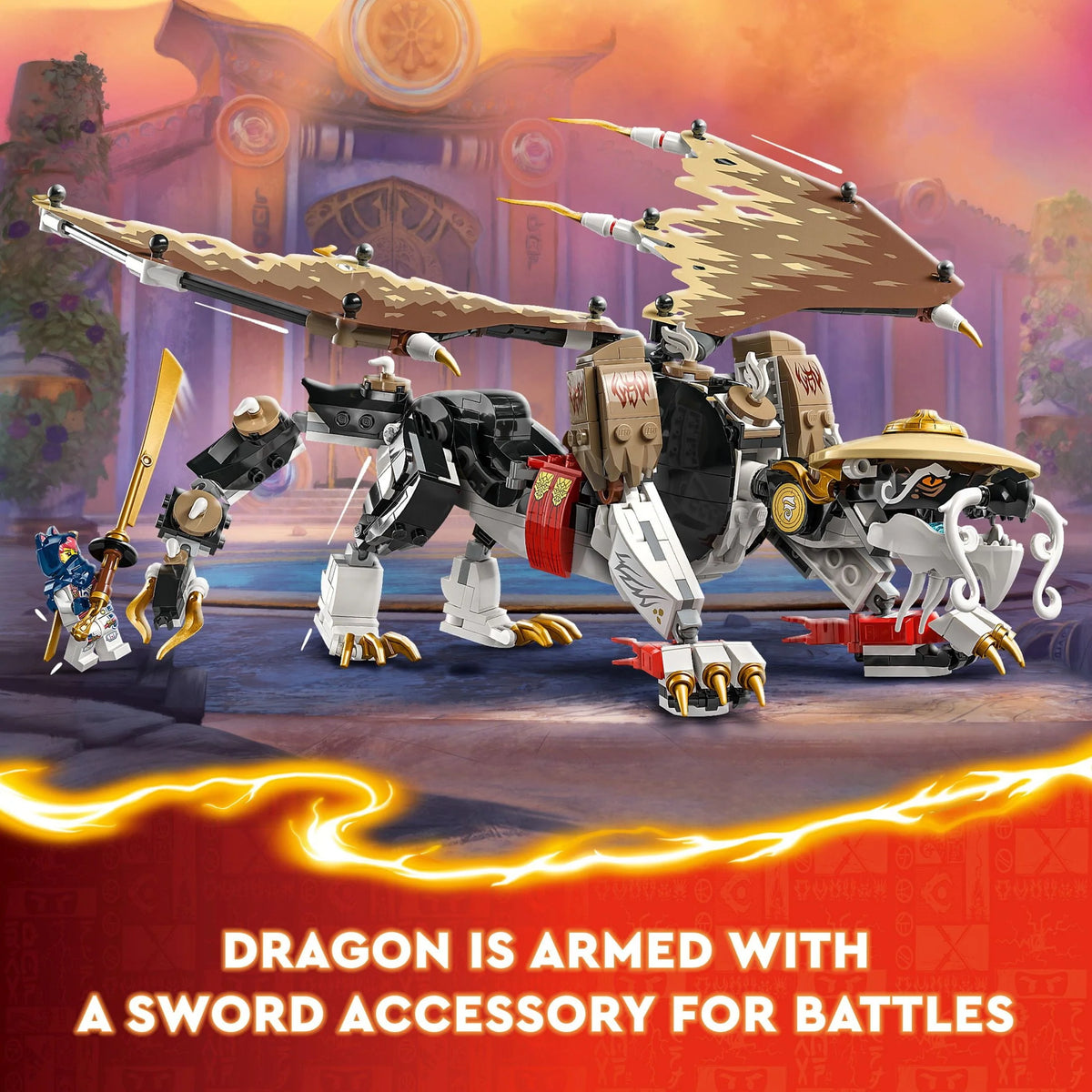 Ninja Action Figure Battle Set with 5 Minifigures X96784