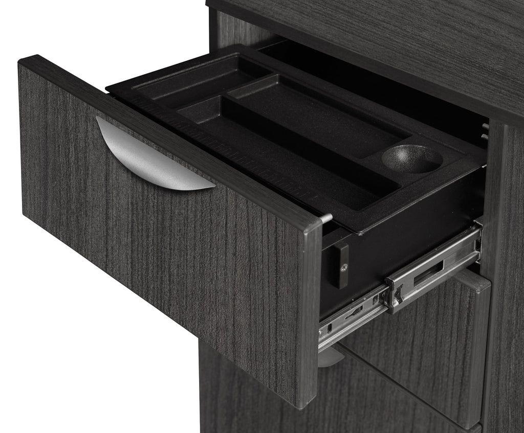 Reception Desk with File Cabinet Z93663