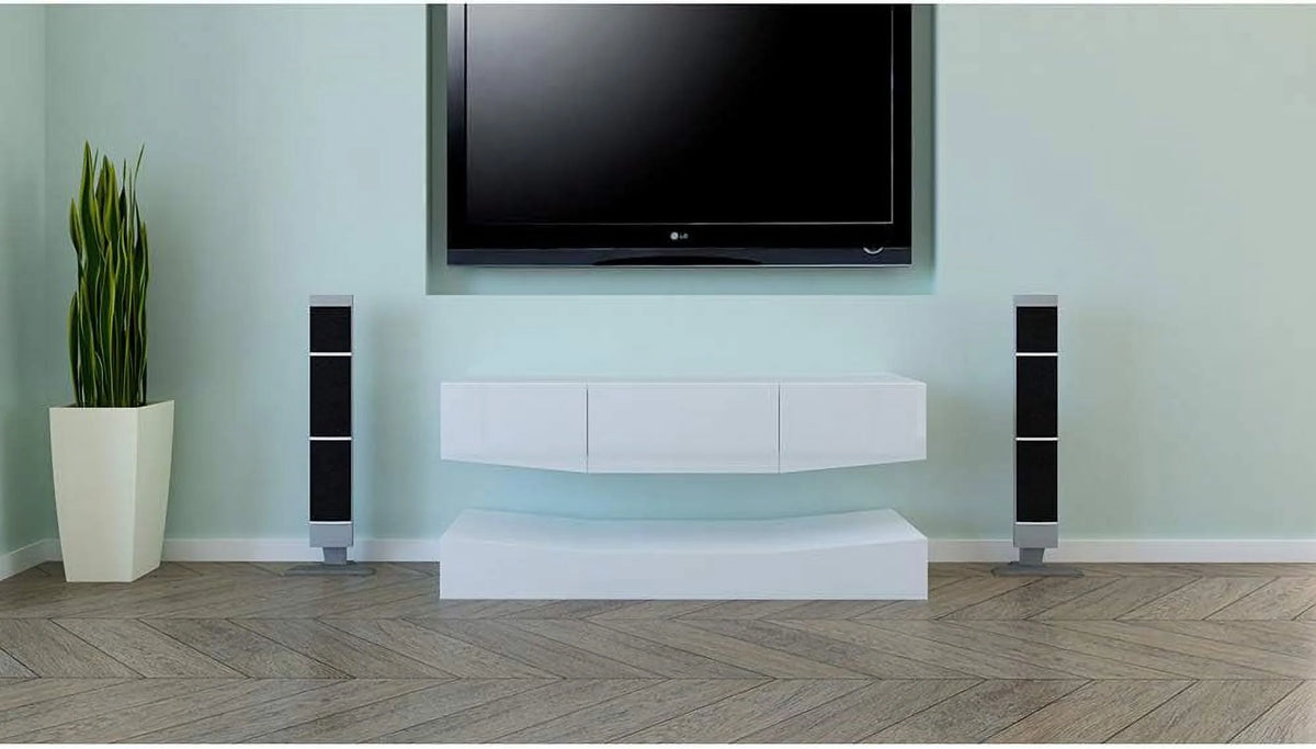 Modern TV Cabinet with LED Light High Gloss TV Stand K248541