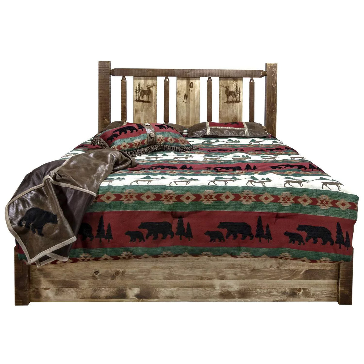 California King Platform Bed with Storage Z679528