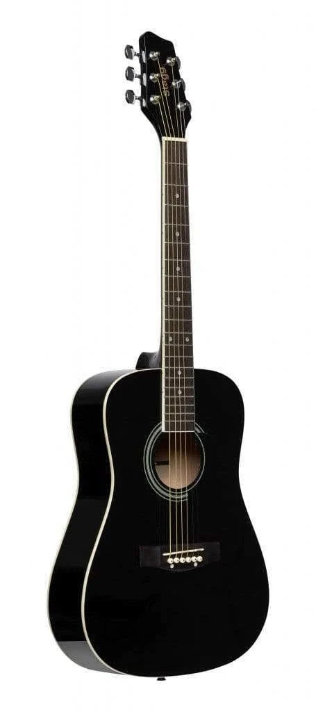 3/4 Acoustic Guitar Black M2634