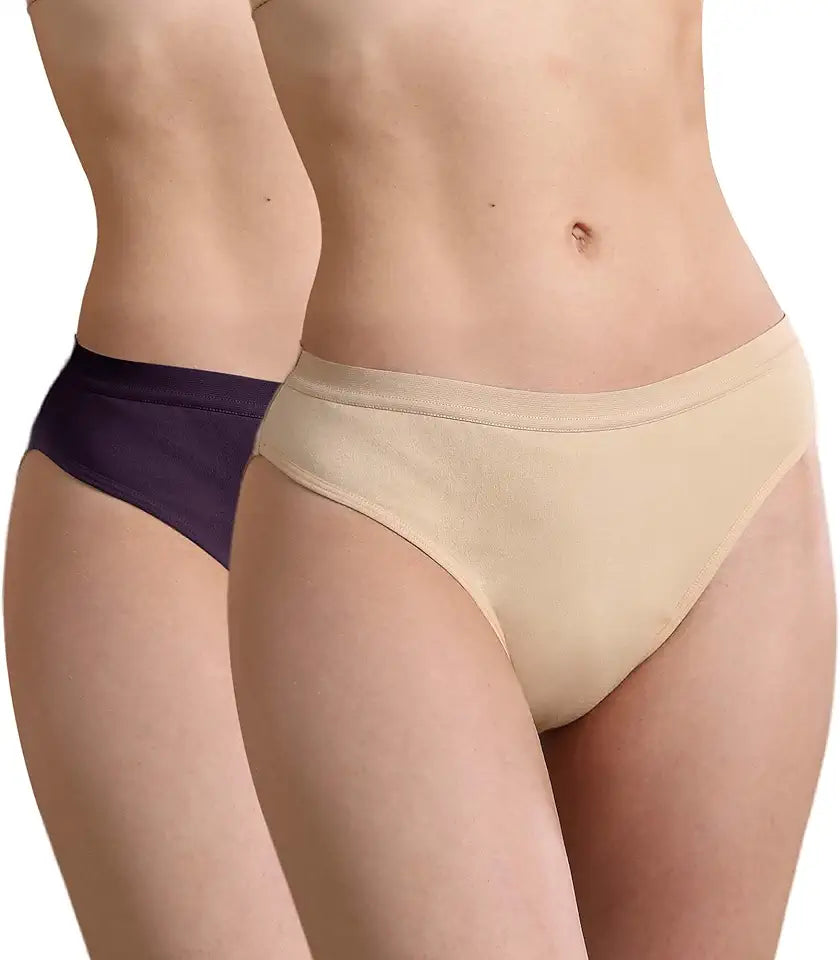 Washable Incontinence Underwear for Women, 2 oz Leak Proof Briefs 2 Pack P4791