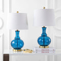 Glass LED Table Lamp Set of 2 J62430