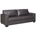 Gray Leather Sofa O588372