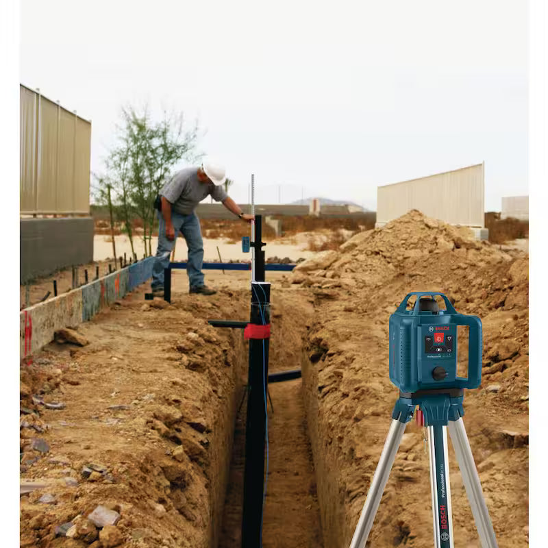 800 ft. Rotary Laser Level Self Leveling Kit J383