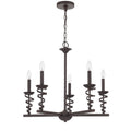 Black Metal Chandelier A99485