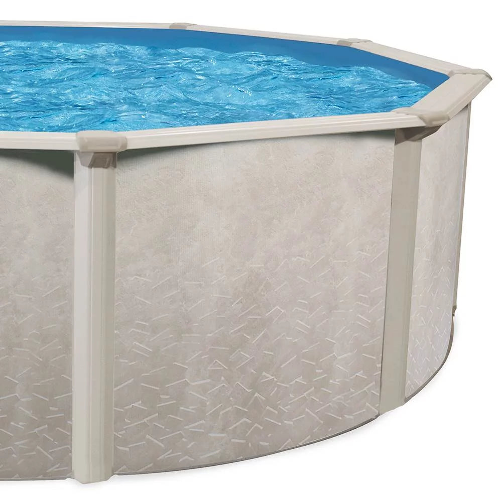 24' x 52 Round Steel Frame Above Ground Swimming Pool (2 Pack) K6786