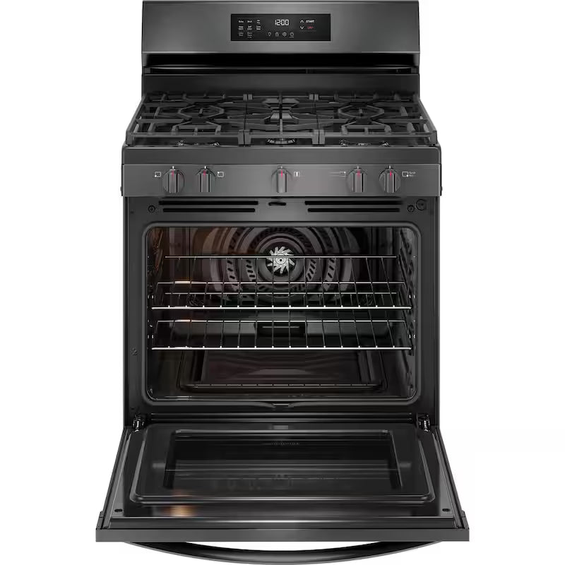 5 Burner Freestanding Self-Cleaning Gas Range with Air Fry D562753