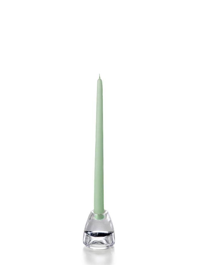 Set of 144 Sage Taper Candles M5280