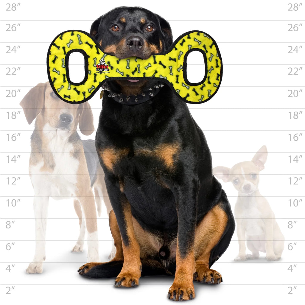 Yellow 2-Pack Durable Dog Toys P645350