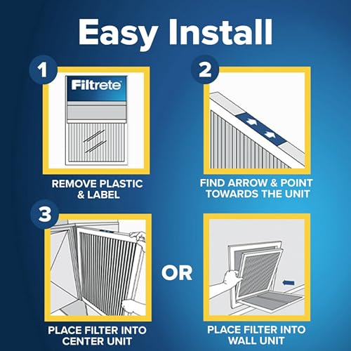 16x20x1 Pleated Electrostatic Air Filter, 6 Pack R44584