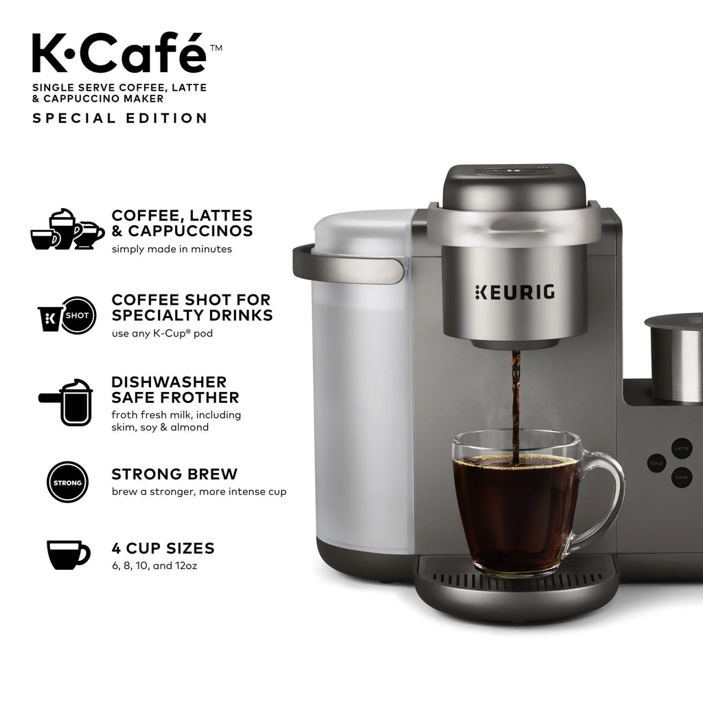 Single Serve Coffee Latte and Cappuccino Maker C550565