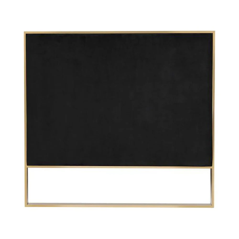 Black Velvet Sofa & Armchair Set G43993