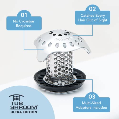 Stainless Steel Tub Drain Protector Hair Catcher R767644