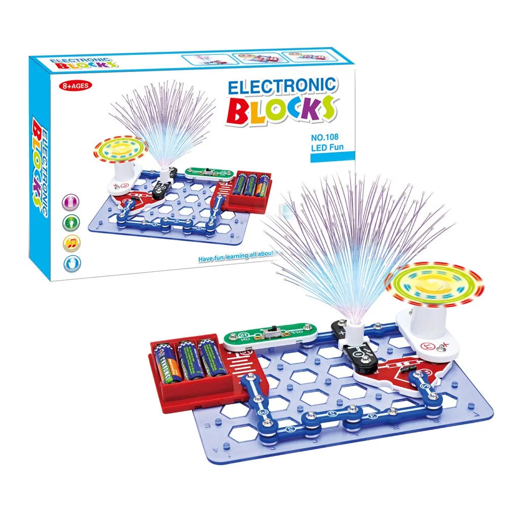 Electronic Blocks 17 Parts STEM Learning Toys B672496