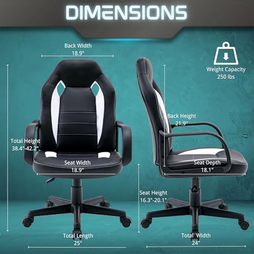 Ergonomic PU Leather Gaming Chair F371