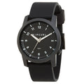 Black Silicone Watch P615