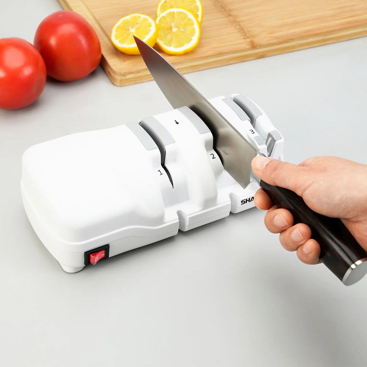 Electric Knife Sharpener with Diamond Wheels V97541