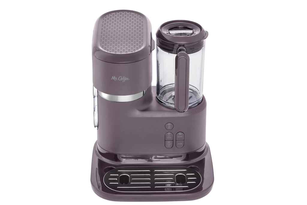 Single Serve Iced and Hot Coffee Maker and Blender V87588
