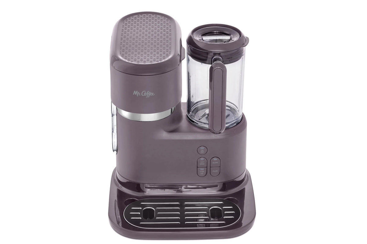 Single Serve Iced and Hot Coffee Maker and Blender V87588