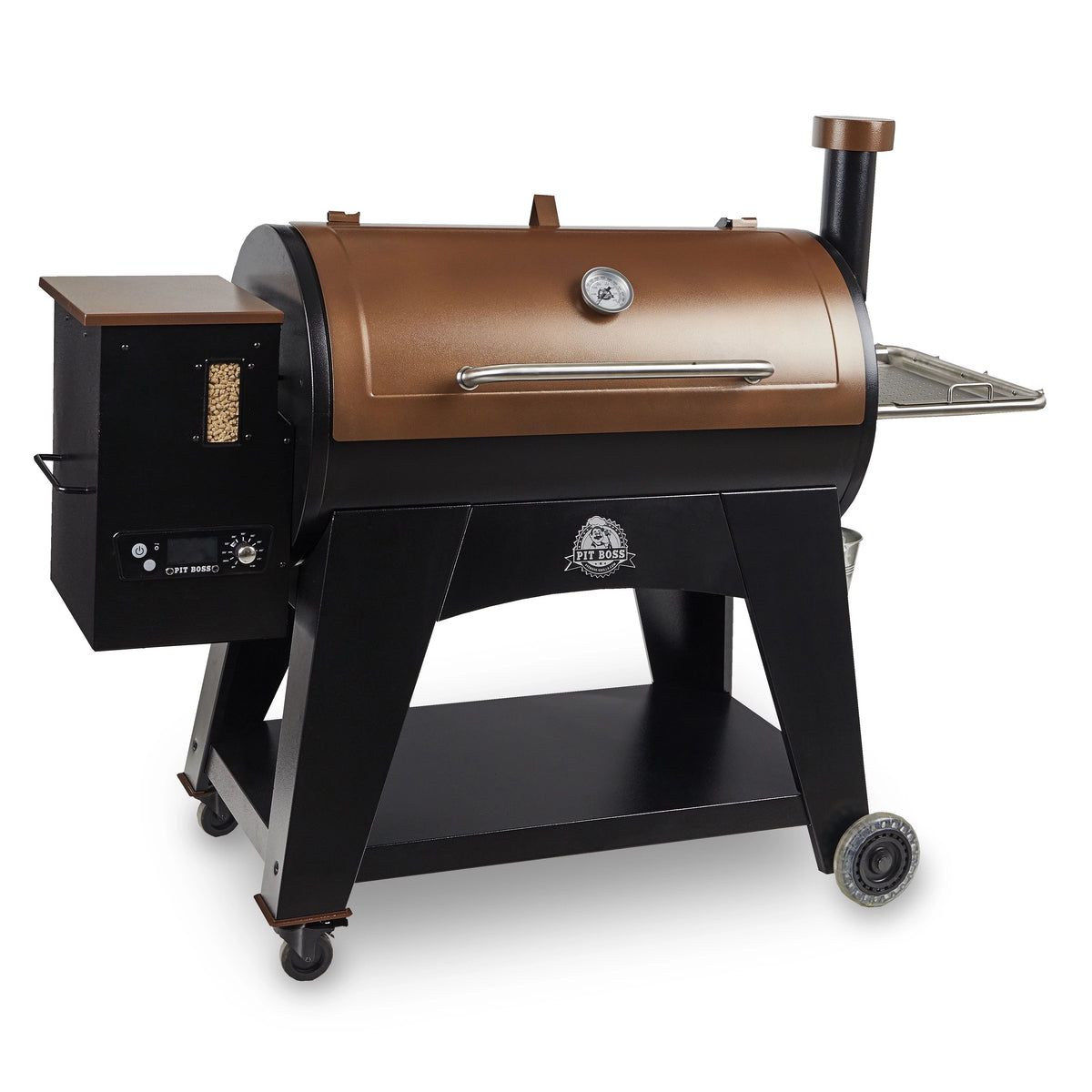 1000 Sq. in. Pellet Grill with Flame Broiler and Cooking Probe E471