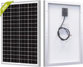 30W Monocrystalline Solar Panel 24V Pack of 2 H40514