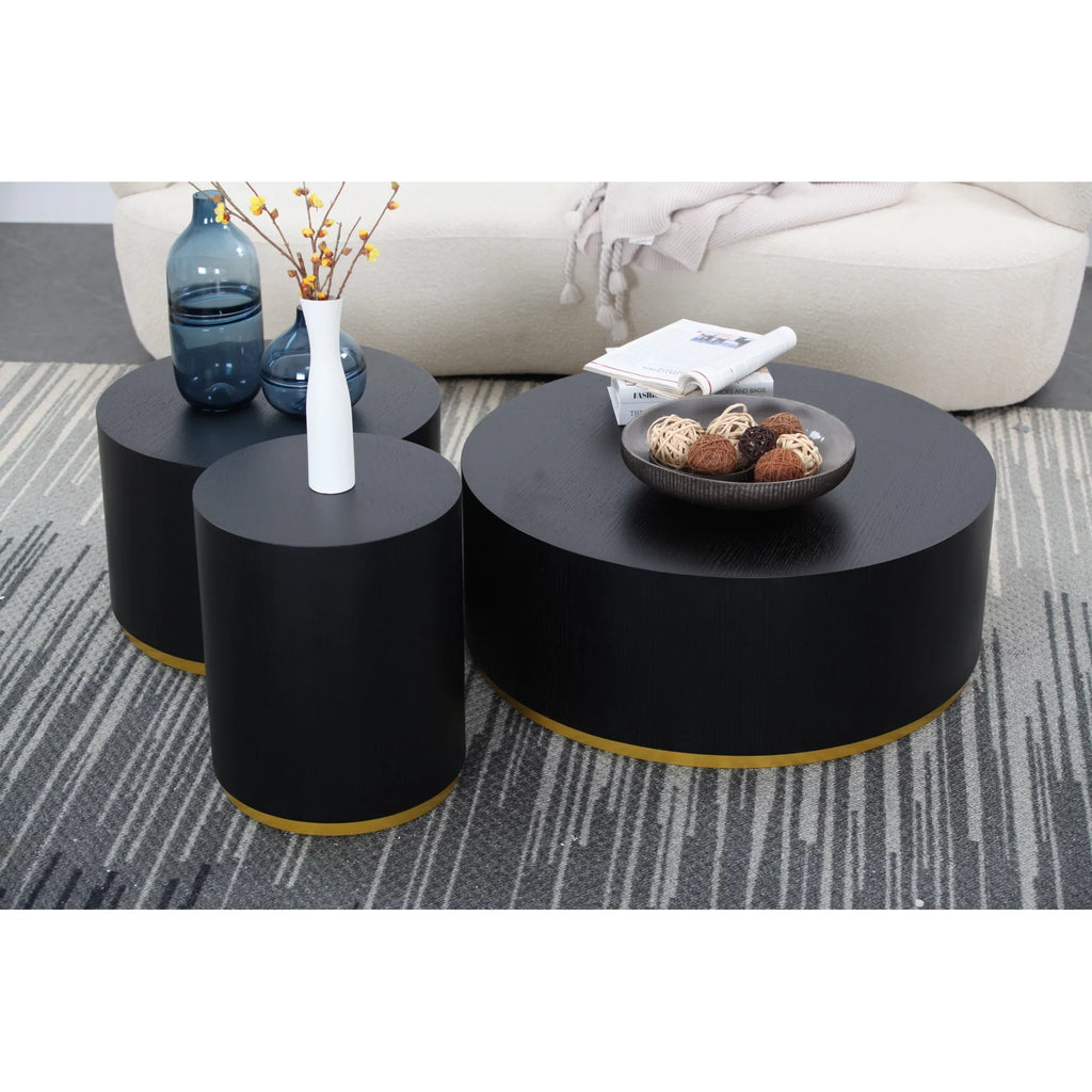 Round Coffee Table Side Table End Table J537030